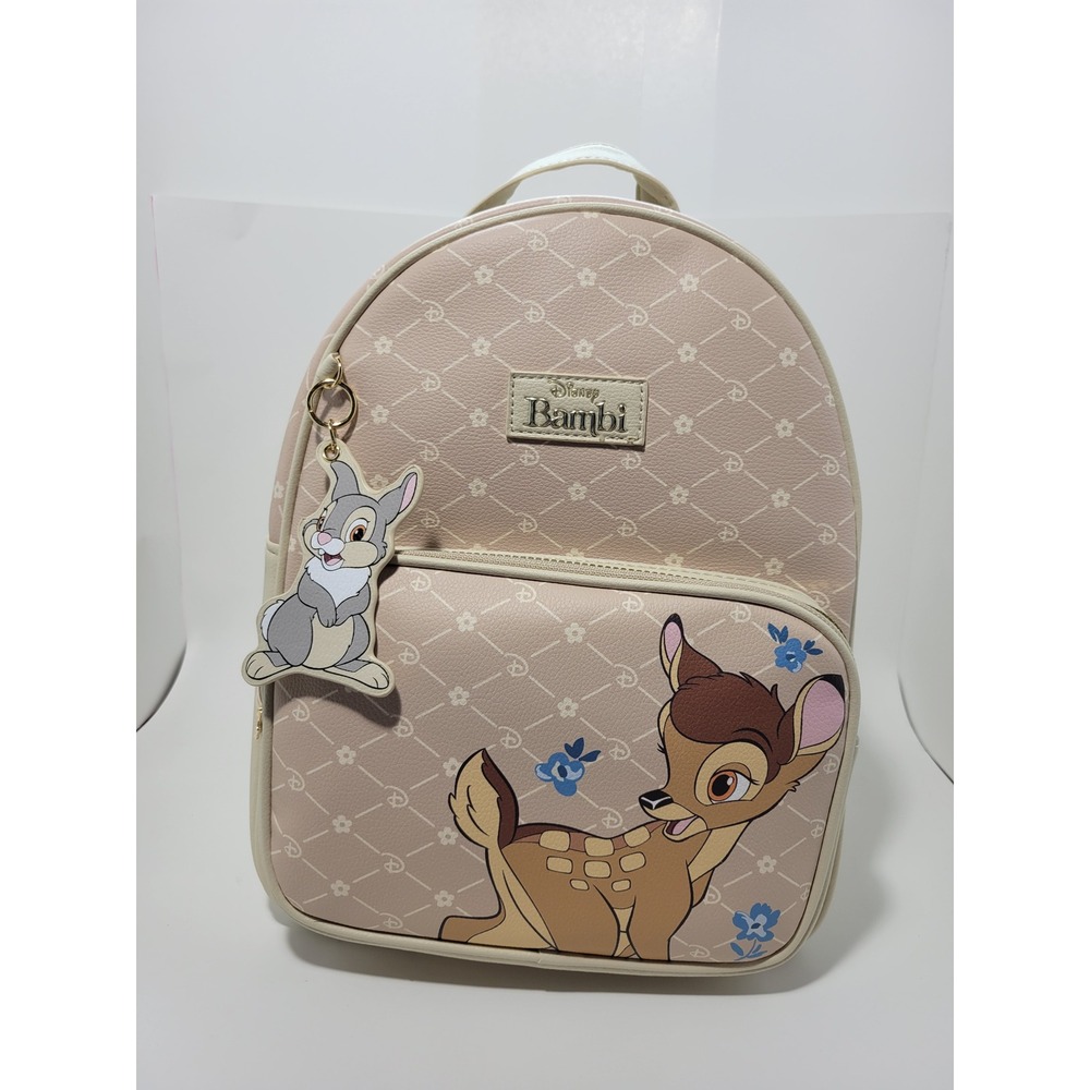 Disney Classics at Primark Bambi Thumper Mini Backpack Light Brown 4953201 NWT
